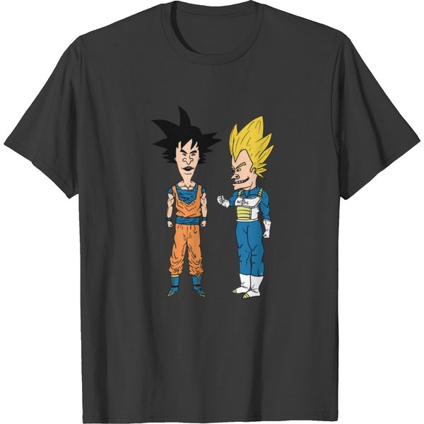 Beavis And Butthead X Dragon Ball Vegeta T-shirts