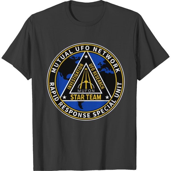 Mufon Mutual Ufo Network Rapid Response Special Unit Emblem T-Shirts-image