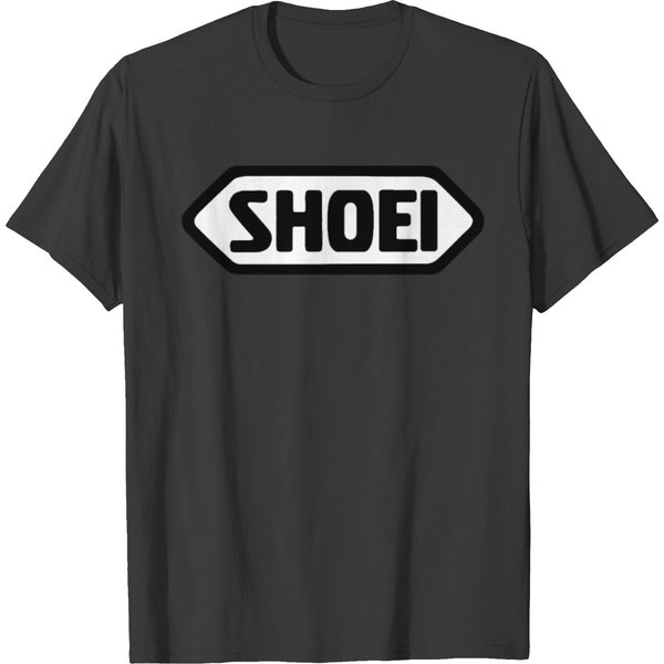 Black Shoei Helmet Logo T-Shirts-image