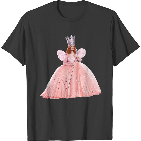 Glinda The Good Witch The Wizard Of Oz Realistic Digital Painting Full Body Portrait No Backgrou T-Shirts-image