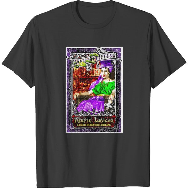 New Orleans Voodoo Queen Marie Laveau T-Shirts-image