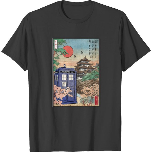 Doctor Who Tardis In Japan T-Shirts-image
