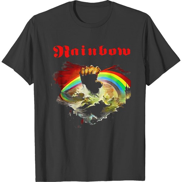 Rainbow Rising Richie Blackmore Rock Shir T-Shirts-image