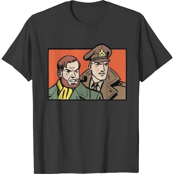 Blake And Mortimer Banner Figures T-Shirts-image