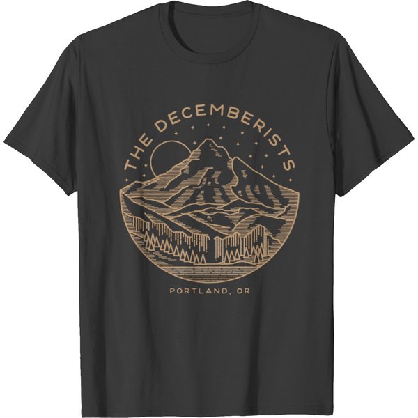 The Decemberists Portland Logo T-Shirts-image