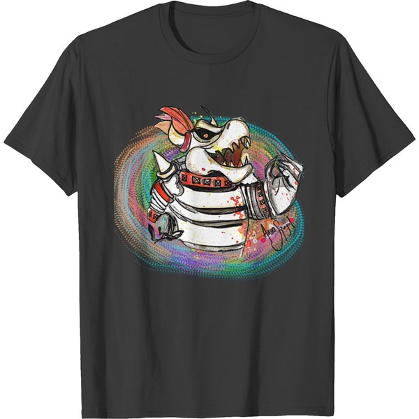 Dinosaur Dry Bowser Dinosaur Dry Bowser T-Shirts-image
