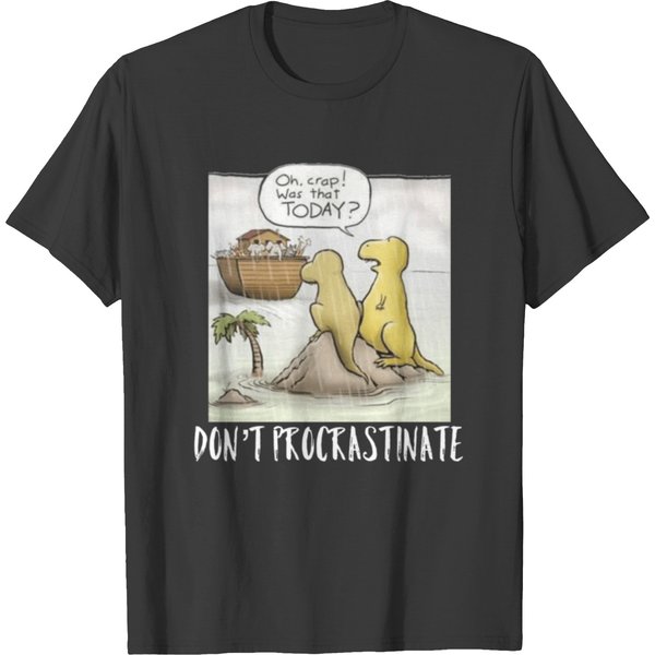 Funny Dinosaurs And Noahs Ark Graphic Design T-shirts
