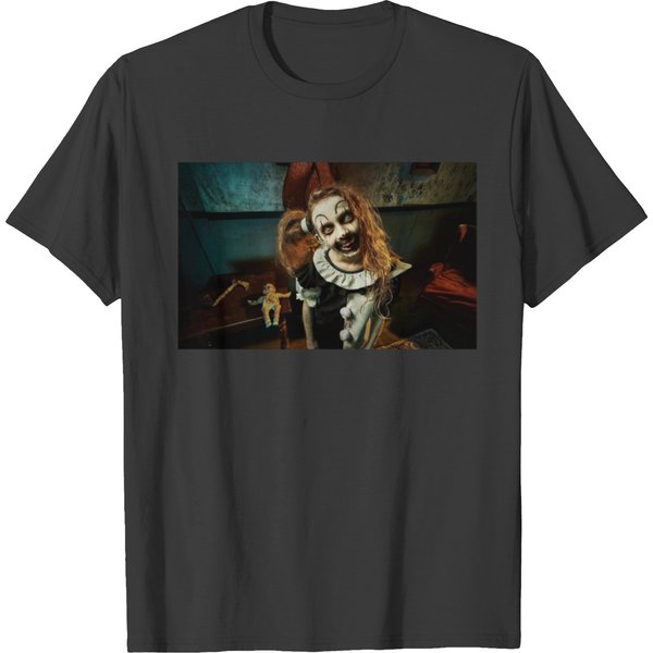Terrifier 2 - Little Pale Girl. Friend Of Art The Clown T-Shirts-image