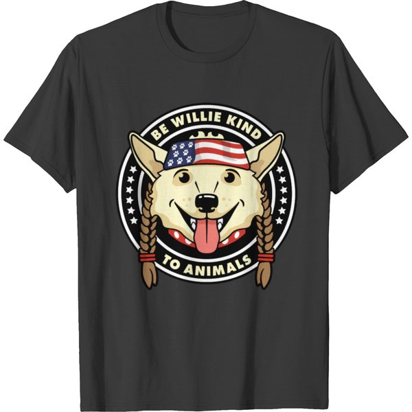 E Willie Nice To Animals E Willie Nice To Animals T-Shirts-image