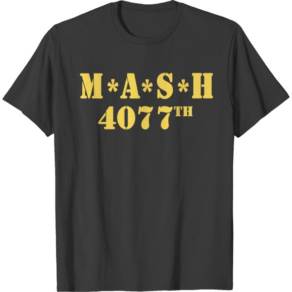 Mash 4077th Sticker Mask T-shirts