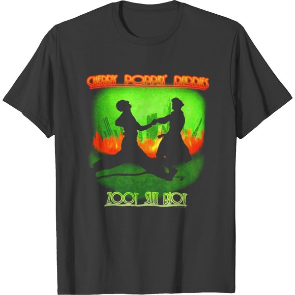 Cherry Poppin' Daddies Swing Revival Era Zoot Suit Riot Album Promo Clic 90's Pop Culture One Hit Wonder Band Tour T-shirts