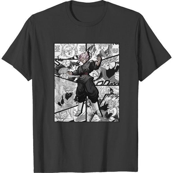 Goku Black God Saiyan Manga Version Dragon Ball Super T-Shirts-image
