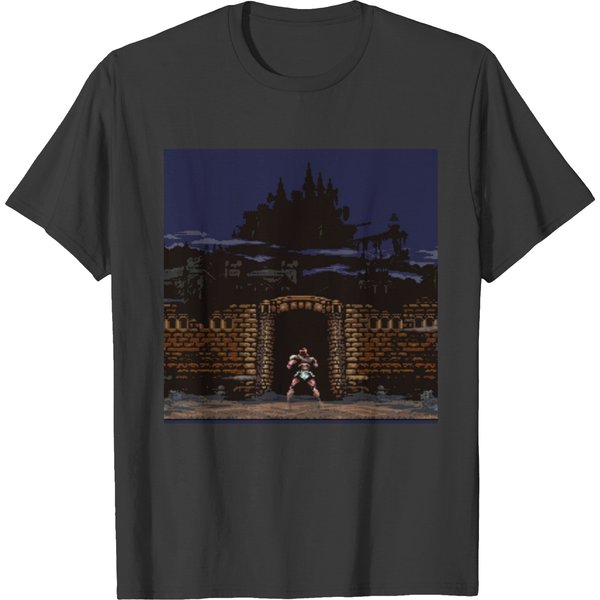 Super Castlevania Iv Intro T-Shirts-image