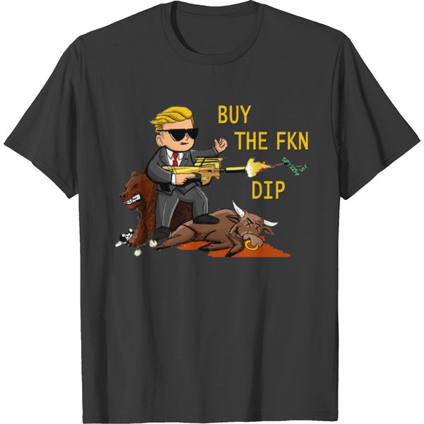 Wall Street Bets Guy - Wallstreetbets Tendies - Buy The Dip T-shirts