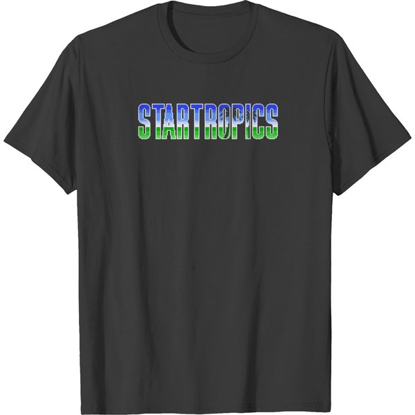 Startropics Nes Title Screen T-shirts