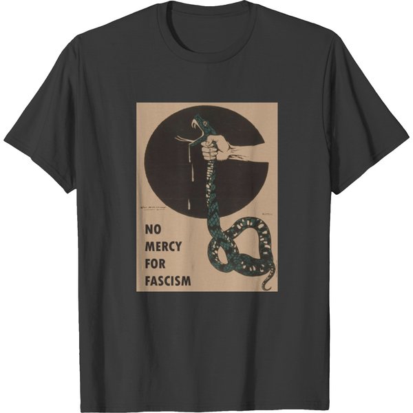 No Mercy For Fascism - Vintage Wwii Design T-shirts