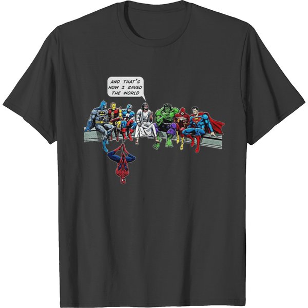 And Thats How I Saved The World T-Shirts-image