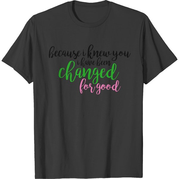 I Have Been Changed For Good - Wicked T-Shirts-image