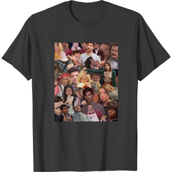 Parks And Recreation Collage T-Shirts-image