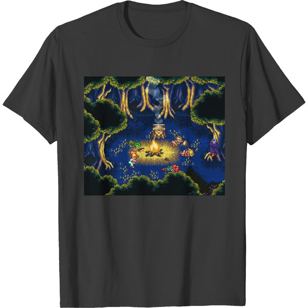 Chrono Trigger Campfire T-Shirts-image