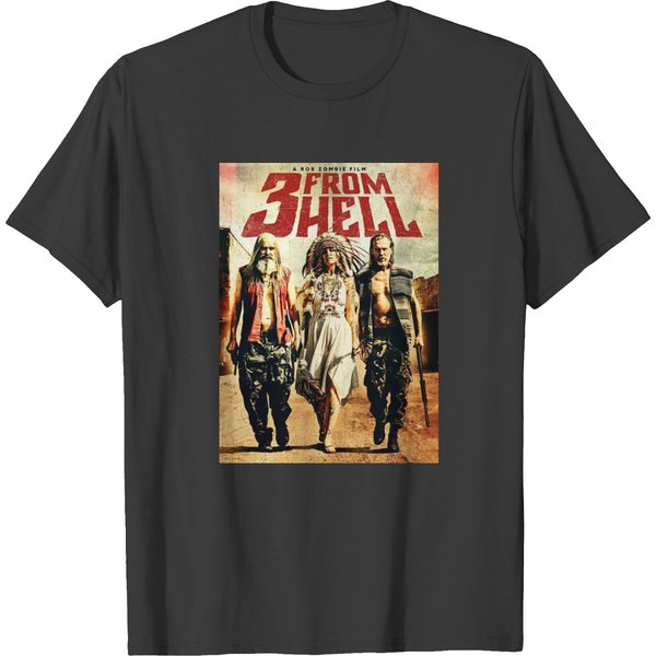 3 From Hell - Rob Zombie Horror Movie T-Shirts-image