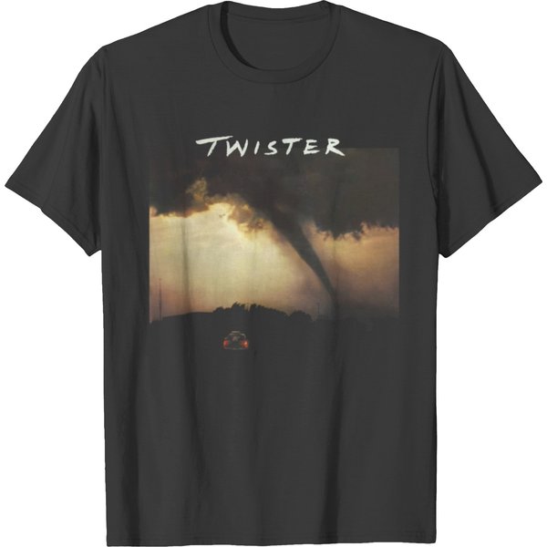 1996 Twister Vintage Storm Chasers Cult Clic 90's Steven Spielberg Produced Bill Paxton Helen Hunt Epic Disaster Movie Promo T-shirts