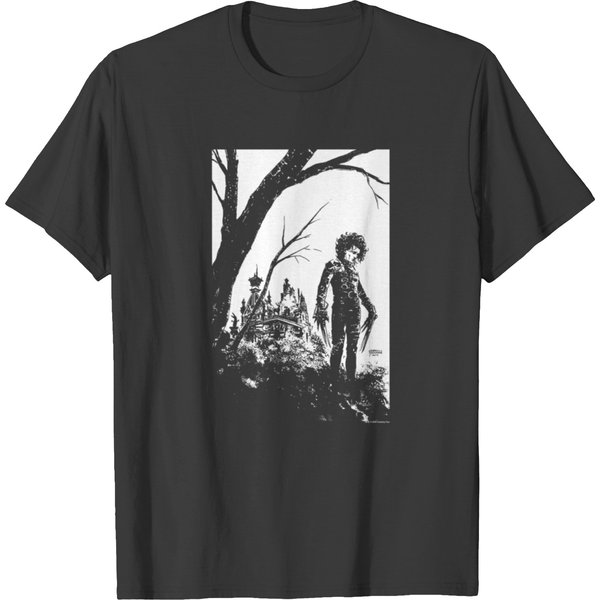 Edward Scissorhands Simple T-Shirts-image