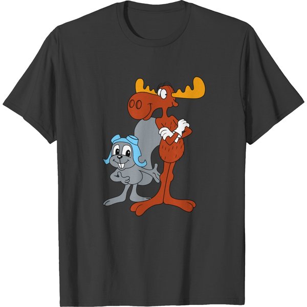 Rocky And Bullwinkle T-Shirts-image