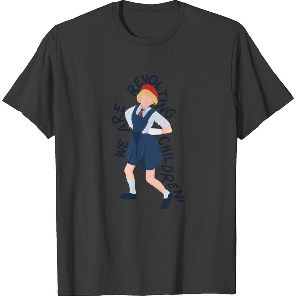 Matilda The Musical - We Are Revolting Children! Netflix Hortensia T-Shirts-image
