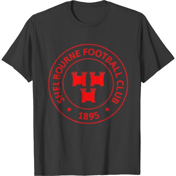 Shelbourne Fc Circle Logo Red T-shirts