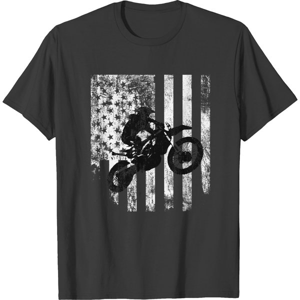 Dirt Bike Braap T Shirts Funny Rider Motocross Racer Vintage-image