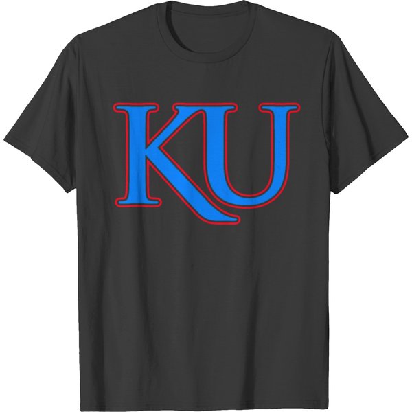 Ku, University Of Kansas Logo T-Shirts-image