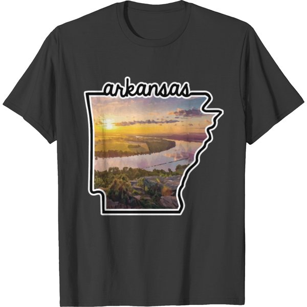 Arkansas Mountain Graphic T-Shirt-image