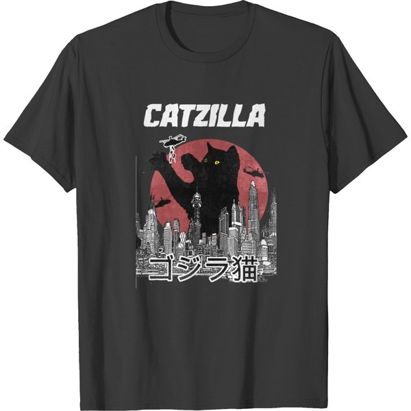 Catzilla Vintage T-Shirts-image