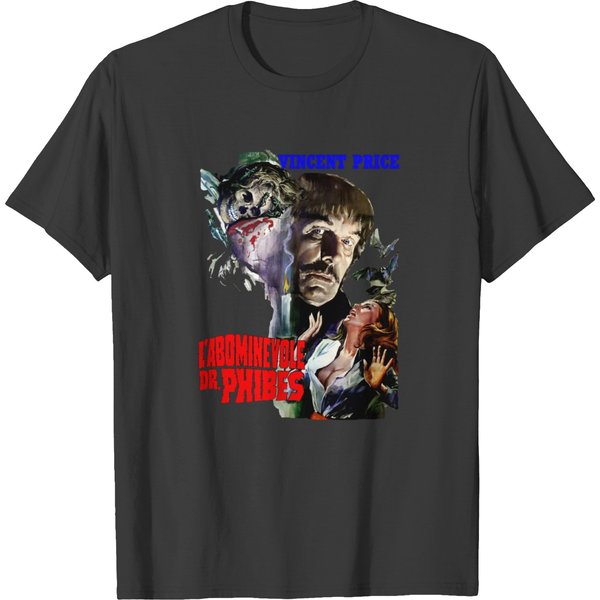 Abominable Dr. Phibes - Vincent Price 1971 T-Shirts-image