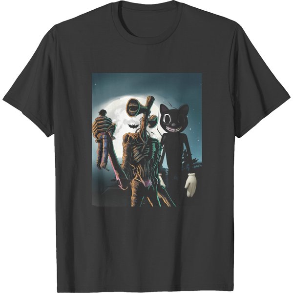 Siren Head And Cartoon T-Shirts-image