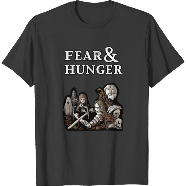 Fear And Hunger Indie Horror Game T-Shirts-image