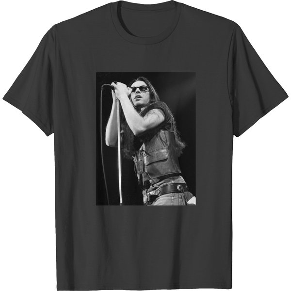 Ian Astbury - The Cult - Bw Photograph T-Shirts-image