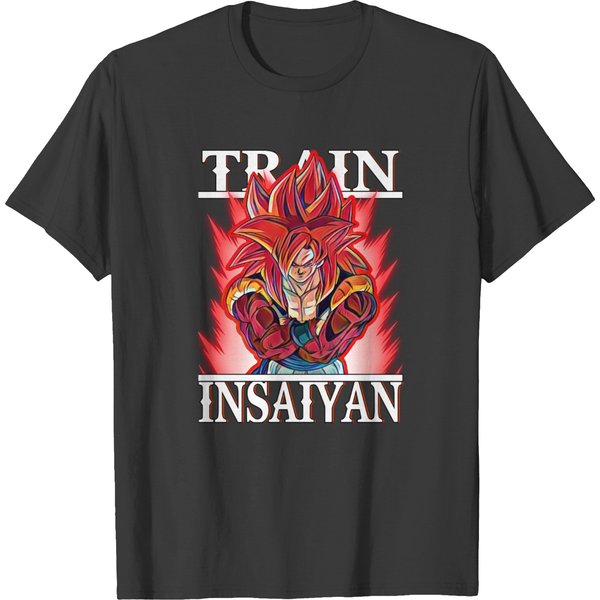 Train Insaiyan Gogeta Super Saiyan 4 T-Shirts-image