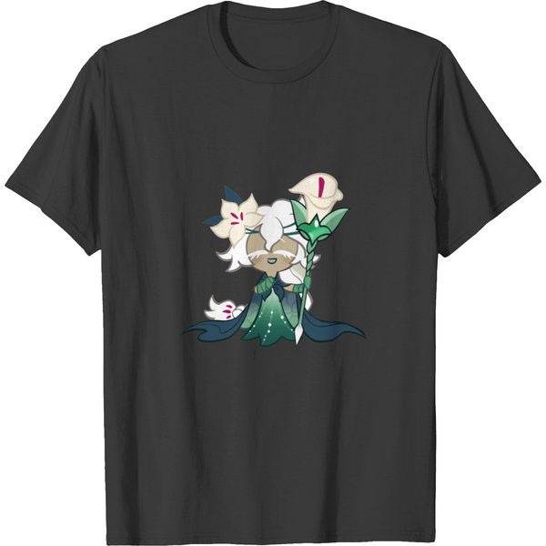 White Lily Cookie! Cookie Run Kingdomlong T-Shirts-image