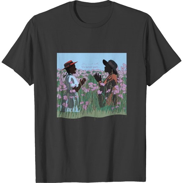 The Color Purple Movie Art Poster- Sisters Play You And Me Us Never Part T-Shirts-image