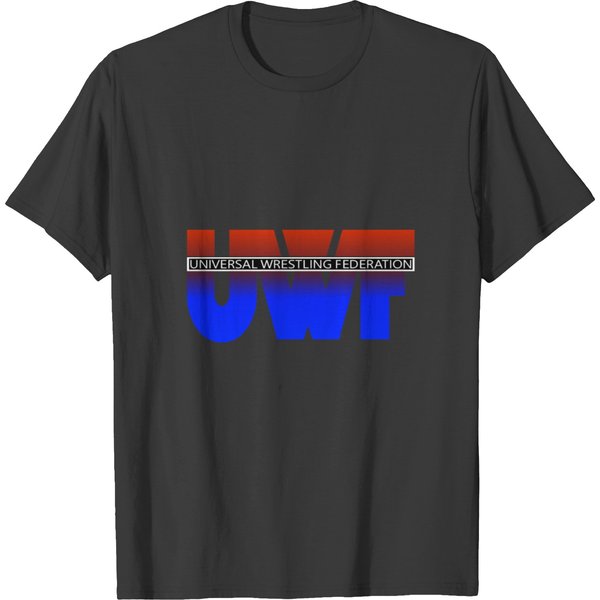 Uwf Wrestling Federation Logo Sticker T-Shirts-image