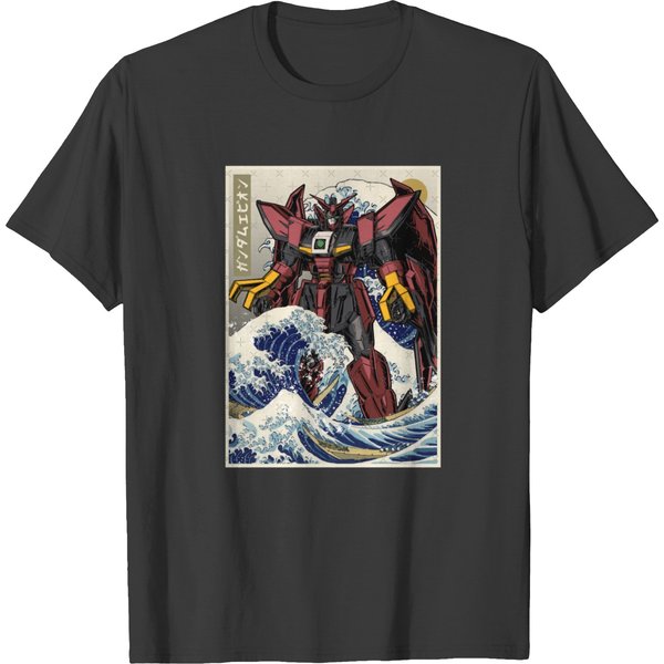 Hokusai Epyon Gundam T-Shirts-image