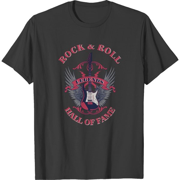 Rock & Roll Hall Of Fame Guitar Legends T Shirts-image