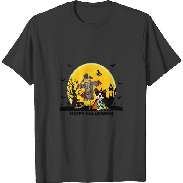 Boston Terrier Halloween T Shirts-image