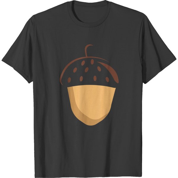 Big Acorn Costume Cute Easy Food Halloween Gift T Shirts-image