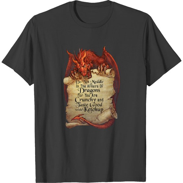 Awesome Dragon T Shirts Do Not Meddle In The Affairs-image