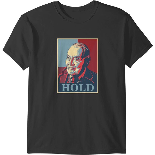 Jack Bogle Hold Vanguard T-Shirts-image
