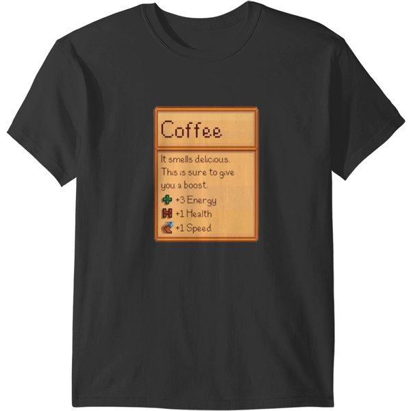 Coffee Stardew Valley (Day) T-Shirts-image