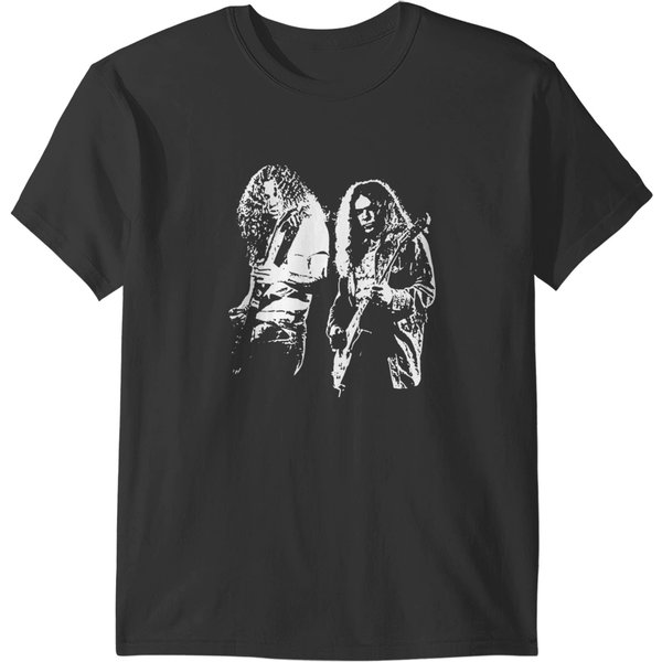 Allen Collins And Gary Rossington Rock Legend T-Shirts-image